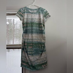 Maternity Sonoma Tie-Dye Midi Dress